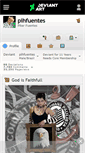 Mobile Screenshot of pihfuentes.deviantart.com