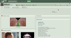 Desktop Screenshot of daddyconk.deviantart.com
