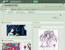 Tablet Screenshot of itachiakatsuki1000.deviantart.com