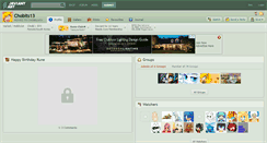 Desktop Screenshot of chobits13.deviantart.com