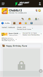 Mobile Screenshot of chobits13.deviantart.com