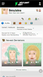 Mobile Screenshot of besulalea.deviantart.com