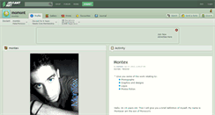 Desktop Screenshot of momont.deviantart.com