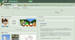 Desktop Screenshot of kosherlatkes.deviantart.com