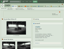 Tablet Screenshot of cmaeker.deviantart.com