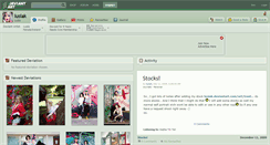 Desktop Screenshot of lusiak.deviantart.com