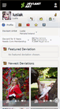 Mobile Screenshot of lusiak.deviantart.com