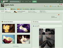 Tablet Screenshot of graphic-styles.deviantart.com