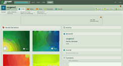 Desktop Screenshot of oxygeno2.deviantart.com