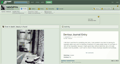 Desktop Screenshot of isabellaprins.deviantart.com
