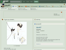 Tablet Screenshot of island07.deviantart.com