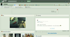 Desktop Screenshot of amaua.deviantart.com