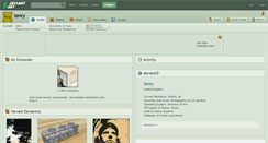 Desktop Screenshot of lenry.deviantart.com
