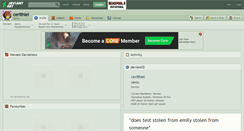 Desktop Screenshot of cerithiel.deviantart.com