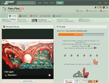 Tablet Screenshot of fiery-fire.deviantart.com