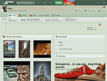 Tablet Screenshot of haq.deviantart.com