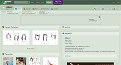 Desktop Screenshot of mikiwi.deviantart.com