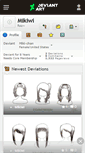 Mobile Screenshot of mikiwi.deviantart.com