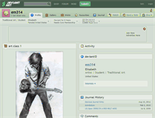Tablet Screenshot of em314.deviantart.com