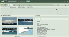 Desktop Screenshot of erat91.deviantart.com