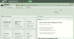 Desktop Screenshot of dannyska.deviantart.com