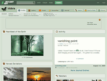 Tablet Screenshot of isidora.deviantart.com