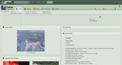 Desktop Screenshot of mattas.deviantart.com