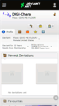 Mobile Screenshot of digi-chara.deviantart.com