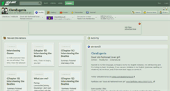 Desktop Screenshot of claraeugenia.deviantart.com