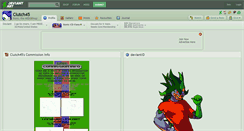 Desktop Screenshot of clutch45.deviantart.com