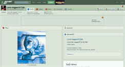 Desktop Screenshot of love-asgaard-club.deviantart.com