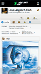 Mobile Screenshot of love-asgaard-club.deviantart.com