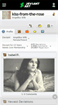 Mobile Screenshot of kiss-from-the-rose.deviantart.com