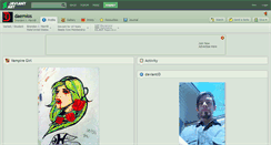 Desktop Screenshot of daemios.deviantart.com