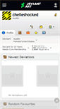 Mobile Screenshot of chelleshocked.deviantart.com