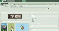 Desktop Screenshot of gillespie-art.deviantart.com