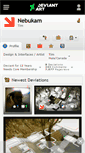 Mobile Screenshot of nebukam.deviantart.com