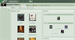 Desktop Screenshot of breetanner-vampire.deviantart.com