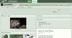 Desktop Screenshot of moonsongstock.deviantart.com