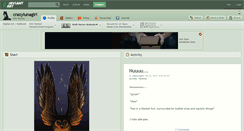 Desktop Screenshot of crazylunagirl.deviantart.com