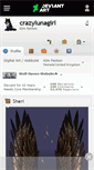 Mobile Screenshot of crazylunagirl.deviantart.com