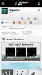 Mobile Screenshot of ohgalore.deviantart.com