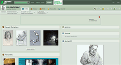 Desktop Screenshot of mr-blockhead.deviantart.com