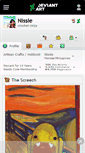 Mobile Screenshot of nissie.deviantart.com