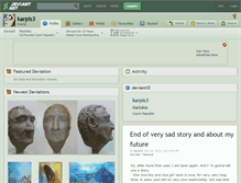 Tablet Screenshot of karpis3.deviantart.com