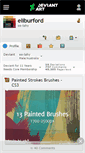Mobile Screenshot of eliburford.deviantart.com