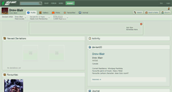 Desktop Screenshot of drew-blair.deviantart.com