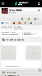 Mobile Screenshot of drew-blair.deviantart.com
