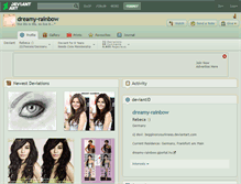 Tablet Screenshot of dreamy-rainbow.deviantart.com