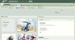 Desktop Screenshot of haikukitty.deviantart.com